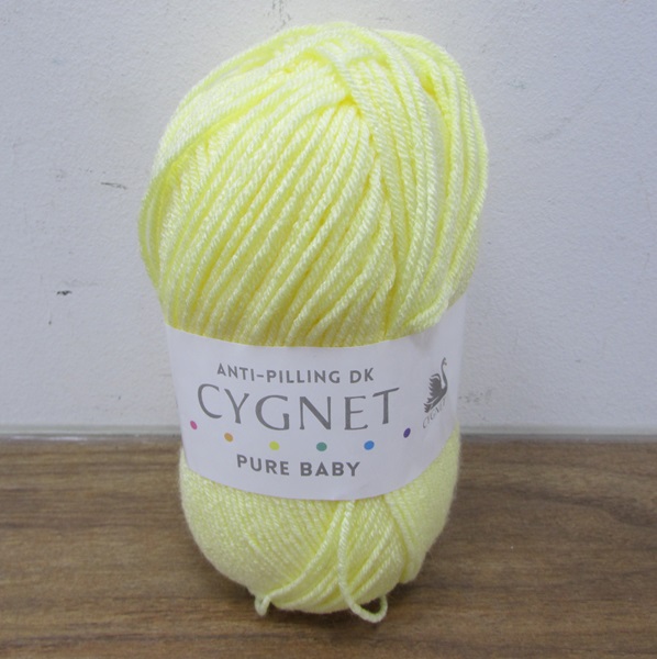 Cygnet Anti-Pilling Double Knit Yarn, Lemon